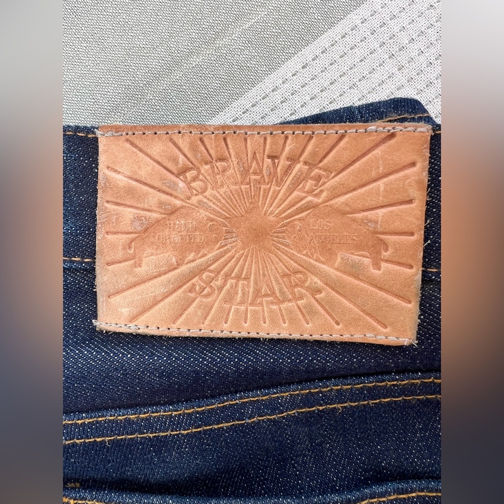 Brave Star Raw Selvage Men’s Denim Jeans - Picture 3 of 8